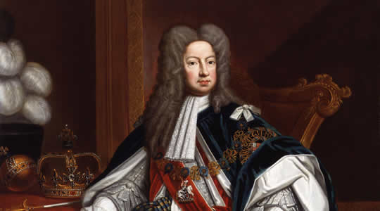 Portrait of King George I